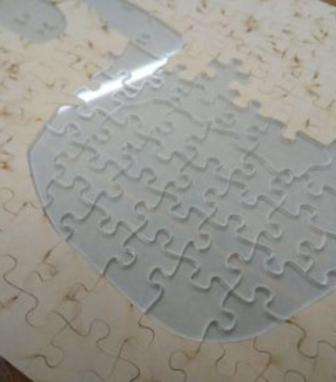 切っています